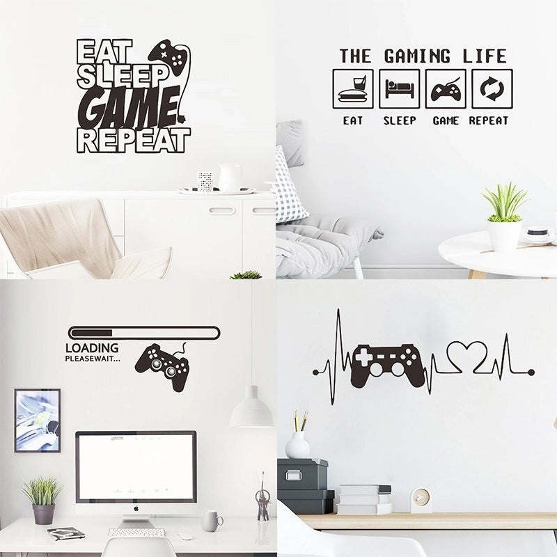 Gaming Console Wall Decals for Game Room Decor|Wall Art & Stickers