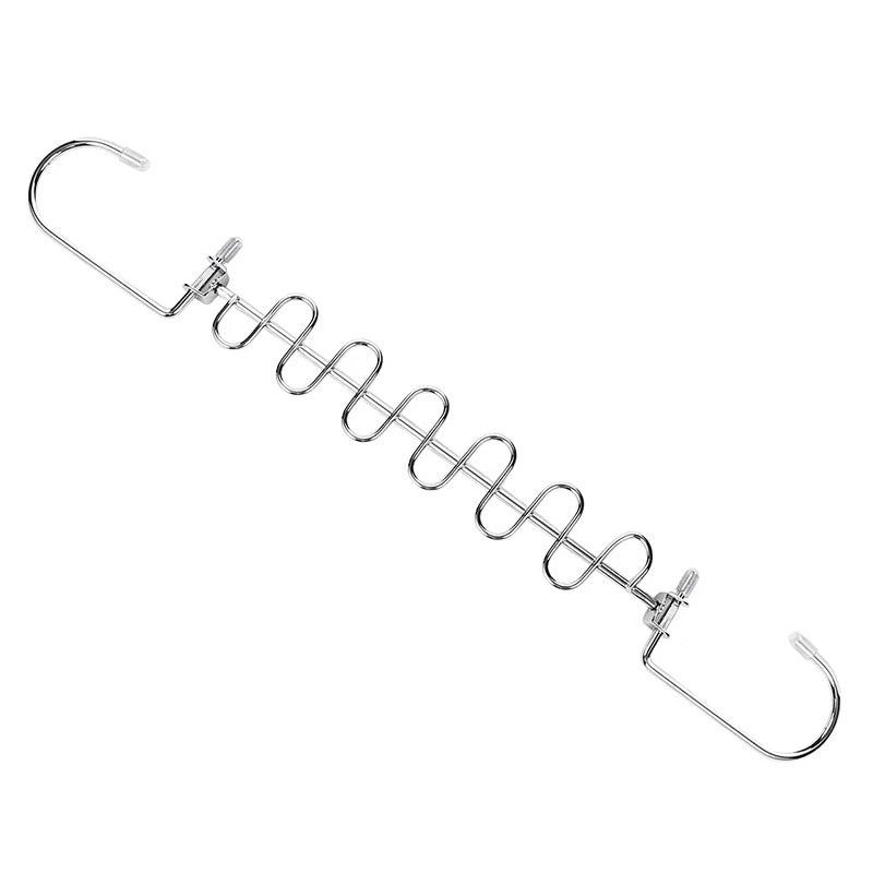 Space-saving Multi-layer Foldable Iron Clothes Hanger for Dormitory and Home | Home & Storage Solutions