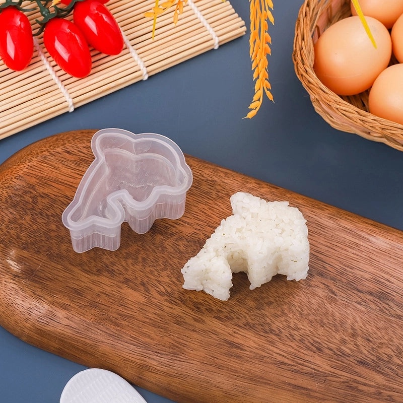 Creative Transparent Cartoon Rice Ball & Sushi Mold for Kids | Kitchen Accessories