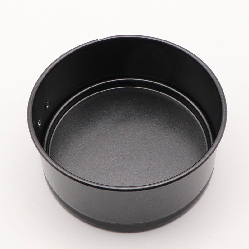 Carbon Steel Round Lock Cake Mold Set 4/7/9 Inch Non-Stick Chiffon Baking Tray with Removable Bottom|Bakeware