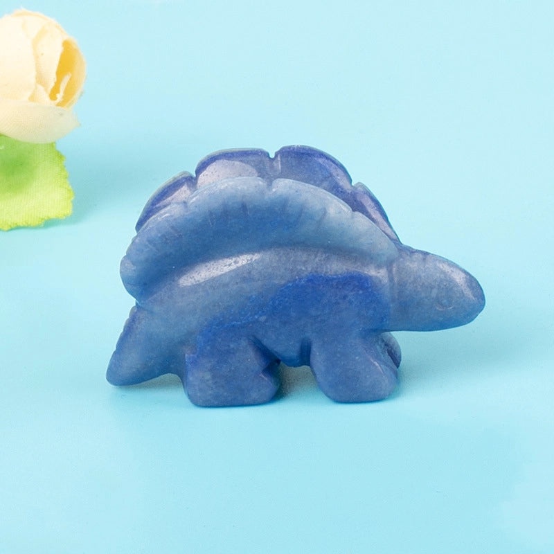 Minimalist Dinosaur Crystal Ornament for Home Decor | Artificial Decorations