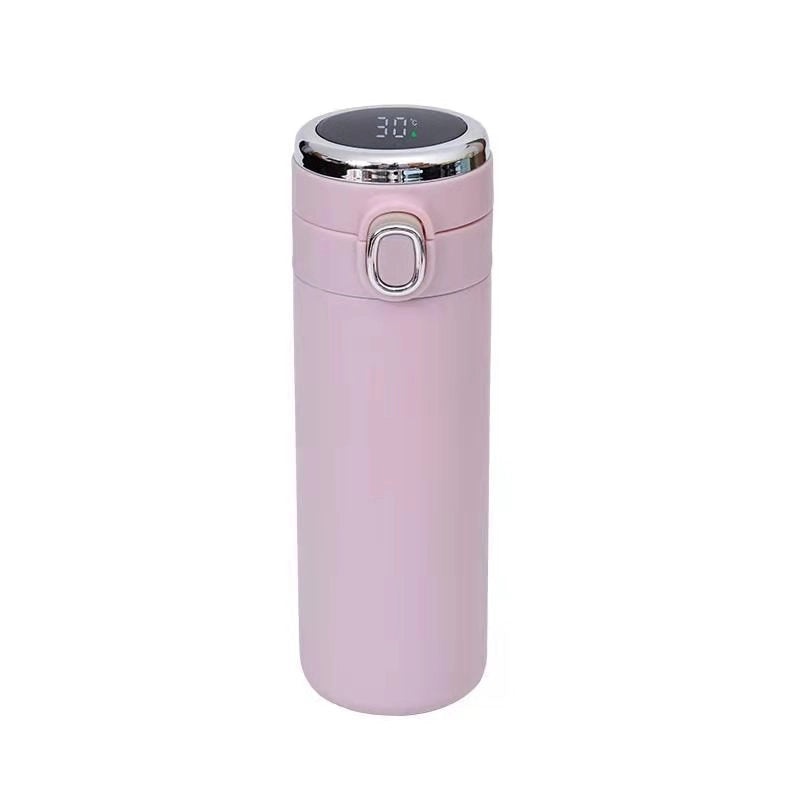Stainless Steel Insulated Thermos Mug - Casual Solid Color Design | Drinkware & Tumblers