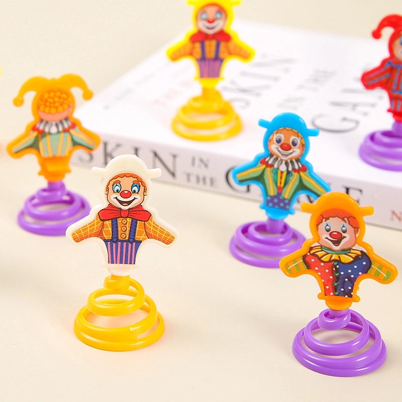 Adorable Playful Clown Plastic Decorative Figurines|Home Decor & Party Supplies