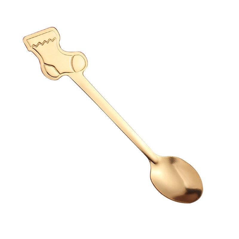 Festive Cartoon Stainless Steel Christmas Tableware Set for Kids | Kitchen & Dining