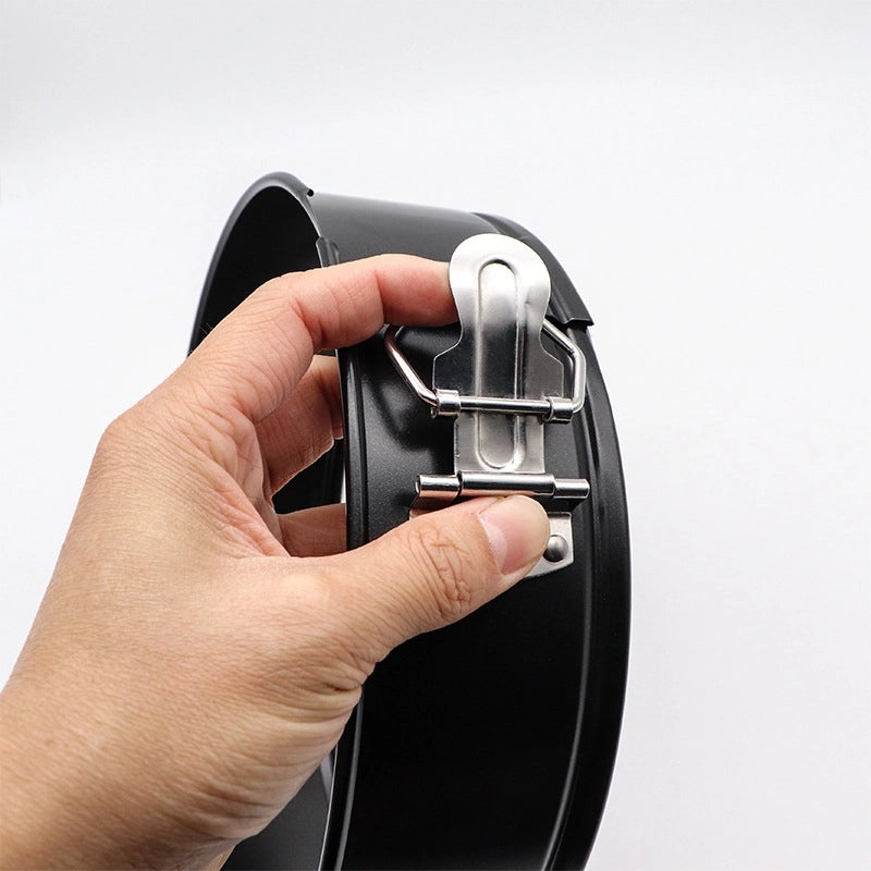 Carbon Steel Round Lock Cake Mold Set 4/7/9 Inch Non-Stick Chiffon Baking Tray with Removable Bottom|Bakeware