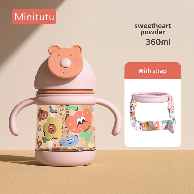 Minitutu PPSU Baby Straw Cup for 6-36 Months | Baby Feeding & Nursing Products