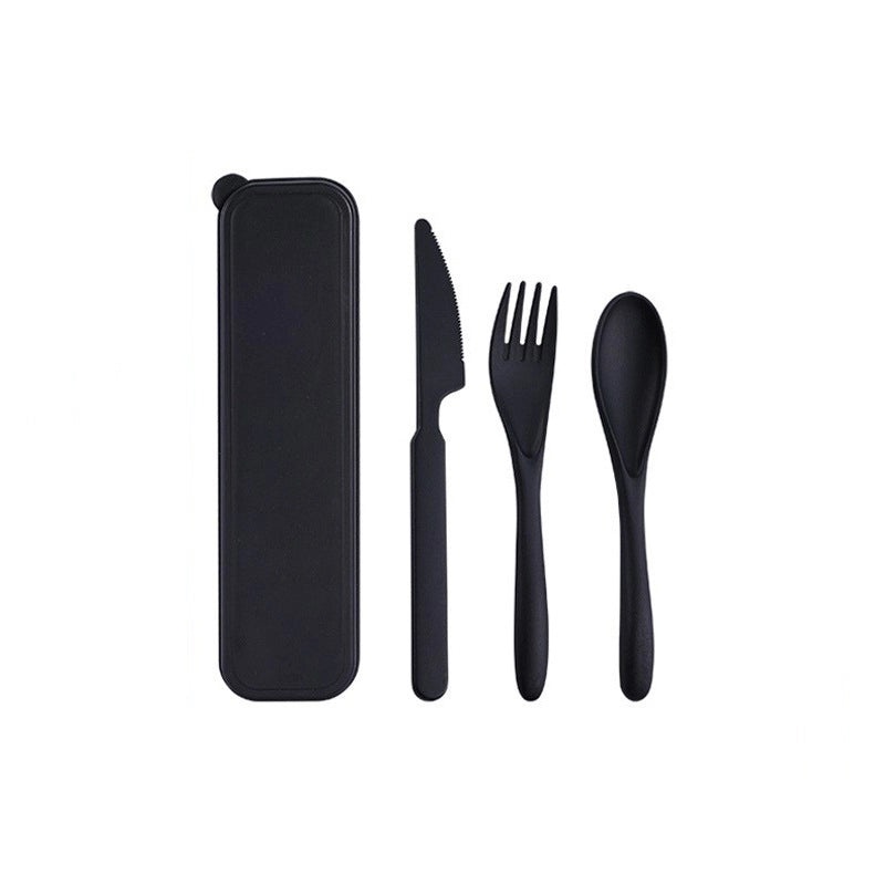 Wheat Straw Casual Tableware Set Solid Color Eco-Friendly Dinnerware | Kitchen & Dining