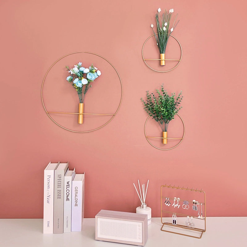 Elegant Solid Color Iron Wall Decor | Home Decor