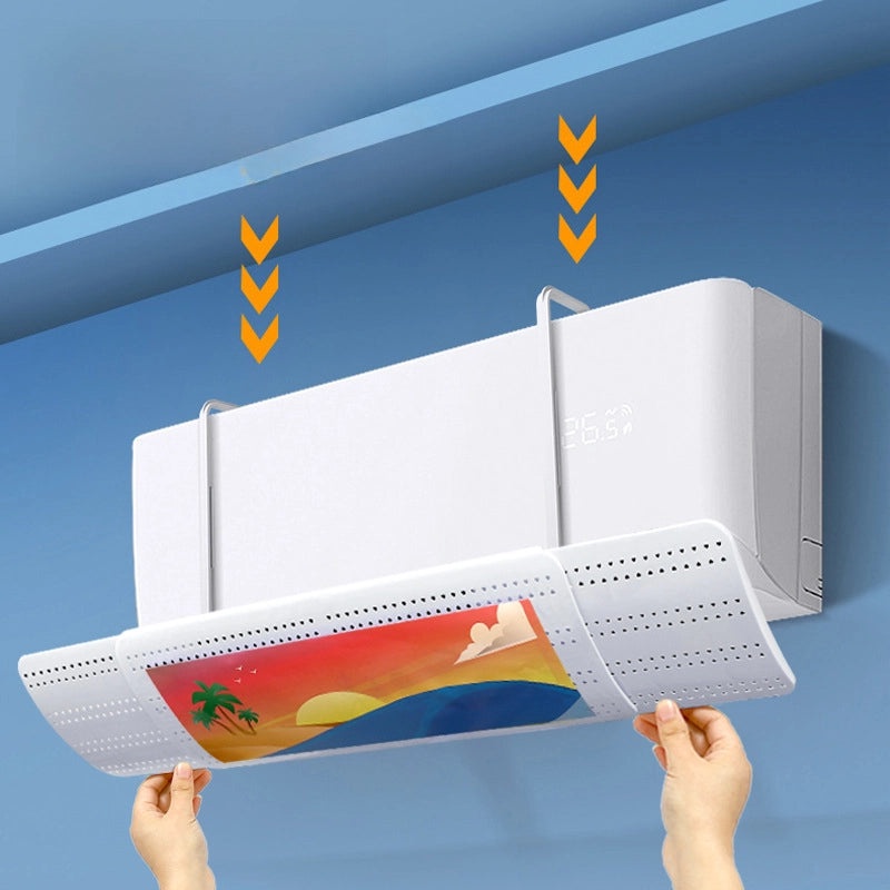 Retractable Universal Air Conditioner Wind Deflector for Pregnant Women and Children | Home & Living Accessories