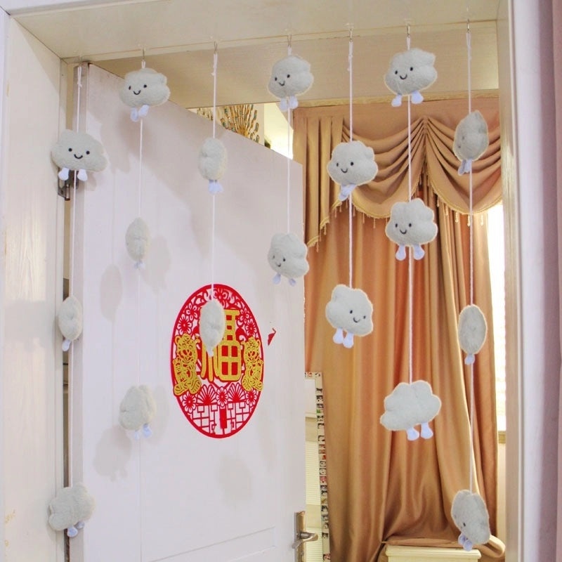 Relaxed Holiday Clouds Polyester Hanging Wall Decor | Home Decor