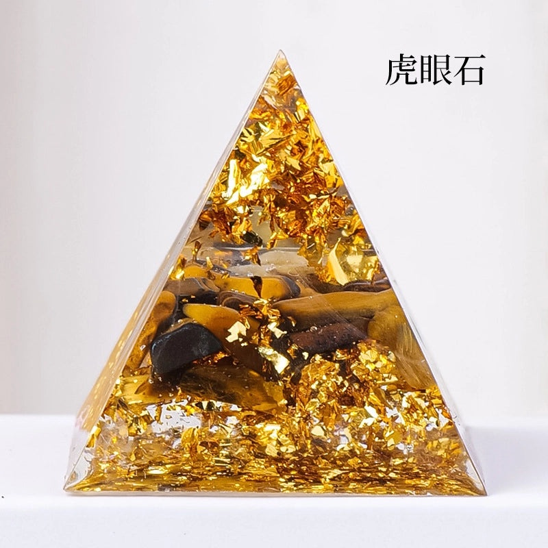 Minimalist Crystal Pyramid Decor | Home Decor