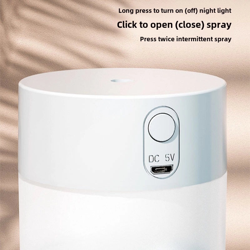 Portable USB Air Humidifier for Home and Car | Small Silent Moisturizer with Custom Logo Printing|Home Appliances