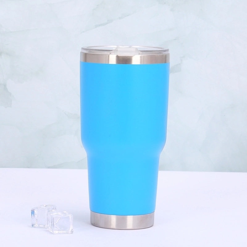 Stainless Steel Water Bottle Single Piece Casual Solid Color | Drinkware & Hydration
