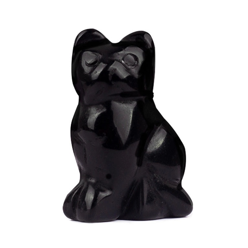 Minimalist Cat Gem Pendant Charming Artificial Jewelry|Fashion Accessories