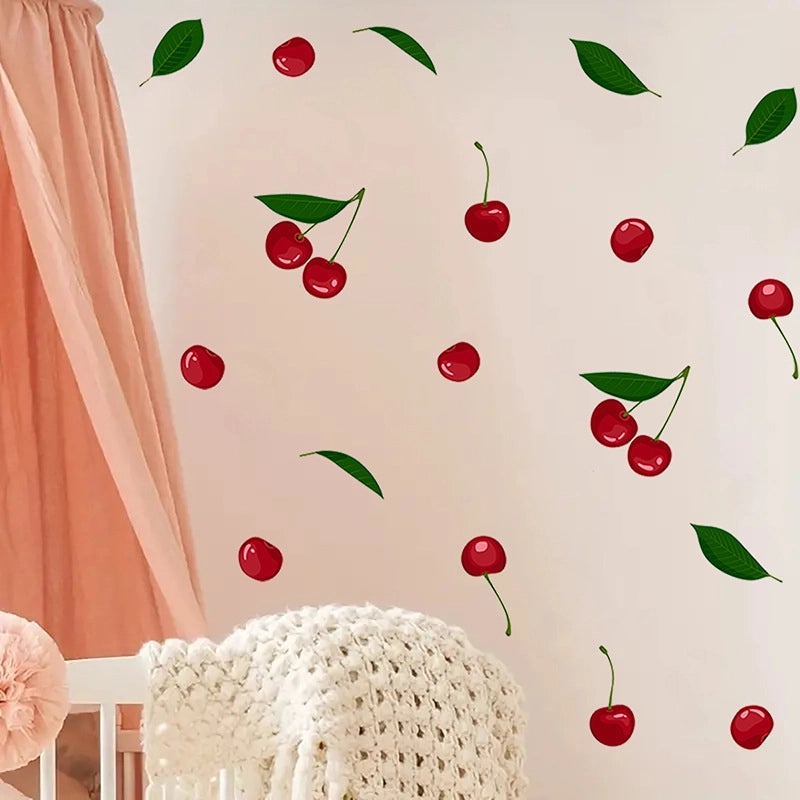 Cherry PVC Wall Decal for Windows|Home Decor & Accessories