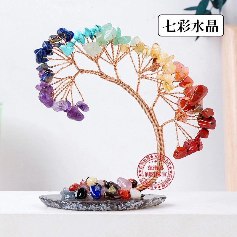 Minimalist Tree Crystal Ornament Decorative Artificial Home Accessories|Home Decor