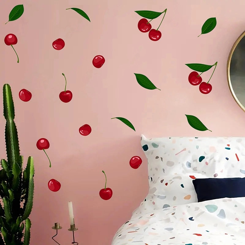 Cherry PVC Wall Decal for Windows|Home Decor & Accessories