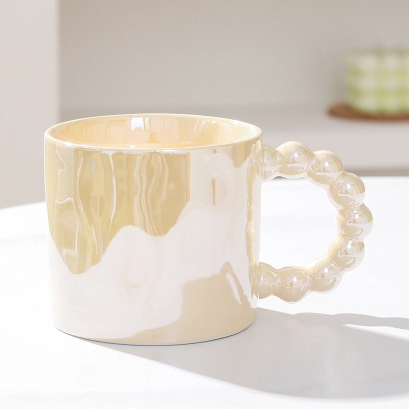 White Porcelain Water Bottle for Casual Vacation Use 1 Piece | Travel Accessories