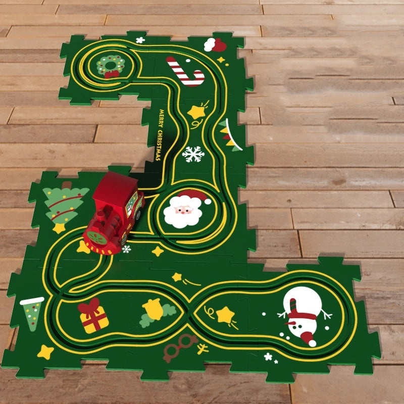 Christmas Tree and Snowman Puzzle Toys | Holiday Decorations