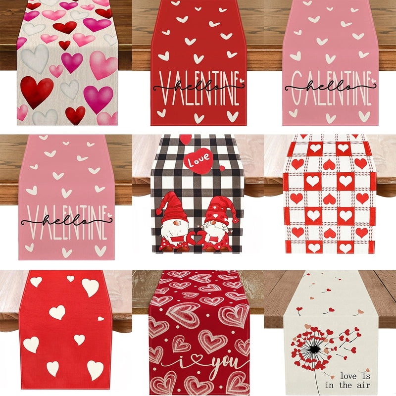 Minimalist Heart Letter Linen Pendant Necklace for Valentine's Day | Jewelry & Accessories