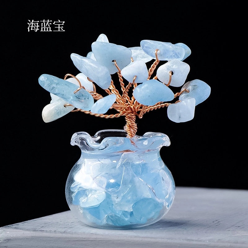 Minimalist Tree Crystal Ornament Decorative Artificial Home Accessories|Home Decor