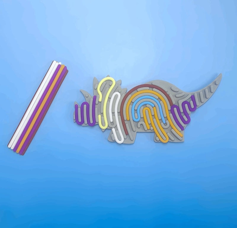 Sensory Silicone Activity Board for Kids | Educational Toy | BPA-Free Food Grade Twist Decompression Tool|儿童感官玩具|益智玩具|减压神器