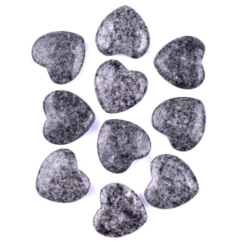 Pink 20mm Heart-Shaped Amethyst Crystal Ornament | Jewelry & Accessories