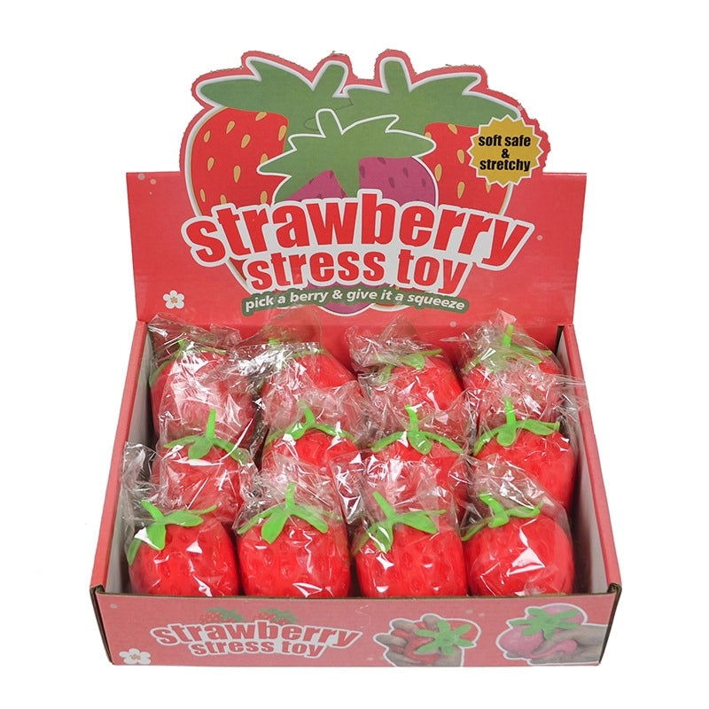 Strawberry Stress Relief Toy for Girls | Fidget Toys