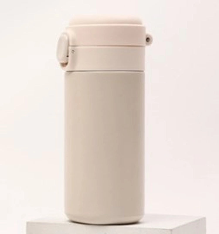 Stylish Solid Color Stainless Steel Water Bottle for Casual Vacation Use | Travel & Outdoor Accessories