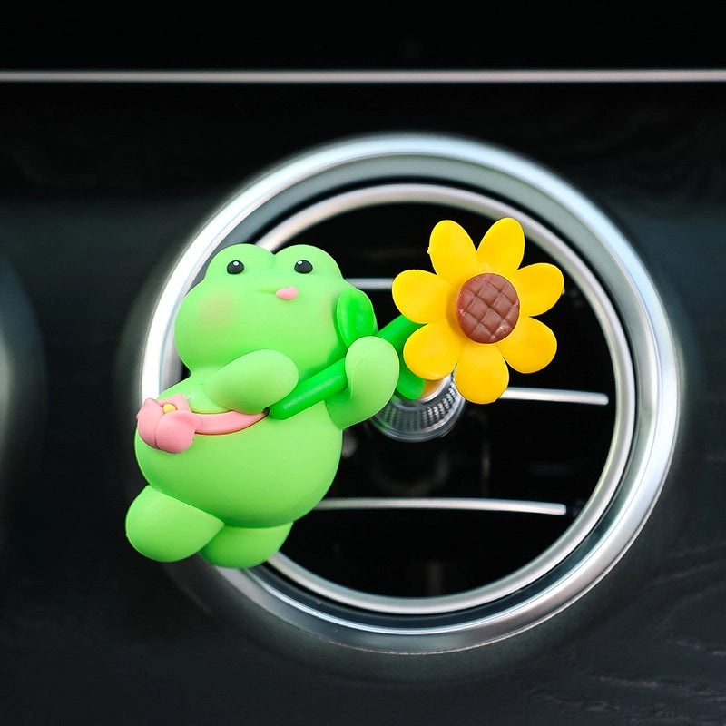 Cartoon Car Air Vent Perfume Diffuser Decorative Floating Animal Car Accessories Summer Trend | Car Accessories