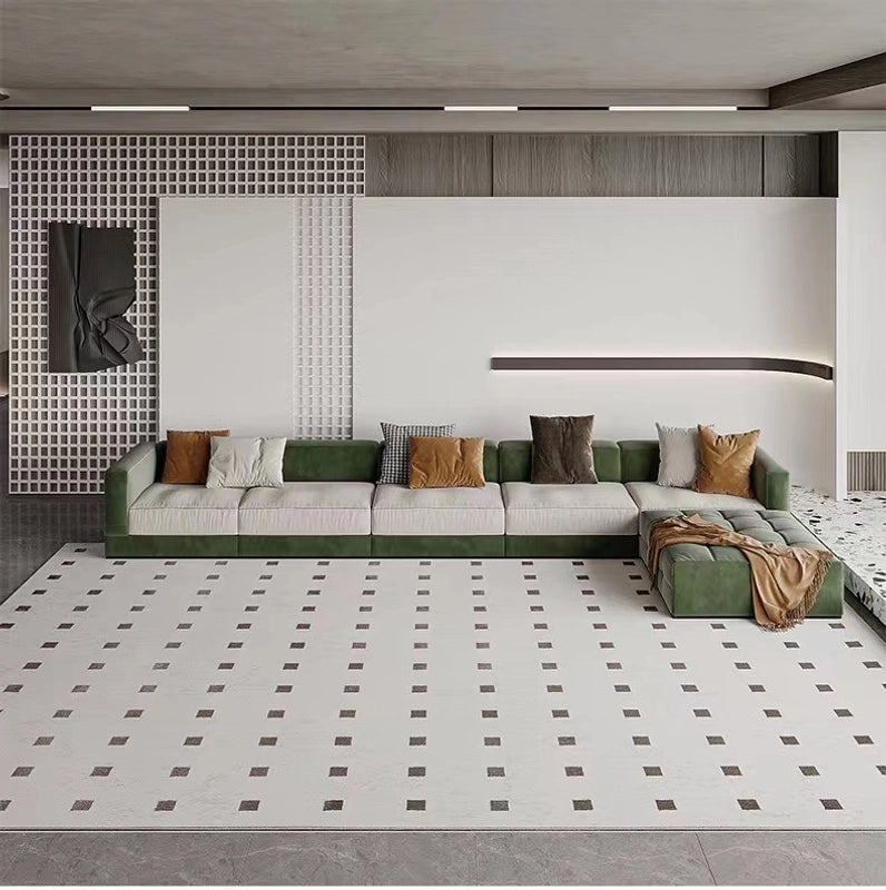 Japanese Wool Blend Short Hair Carpet for Living Room Bedroom Coffee Table Area Rug|Home Decor & Rugs