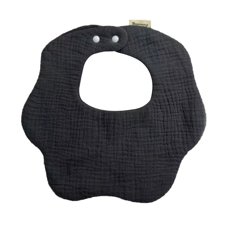 Cotton Baby Burp Cloths Solid Color Minimalist Design Soft Absorbent Baby Essentials|Baby Care Accessories