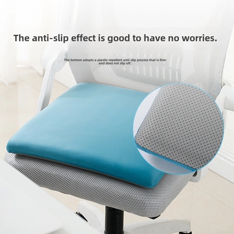 Ice Silk Memory Foam Cooling Seat Cushion Breathable Office Chair Pad for Long Sitting|Office Accessories