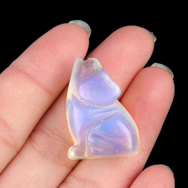 Minimalist Natural Agate Stone Animal Figurines Crystal Home Decor|Home Decor & Accessories