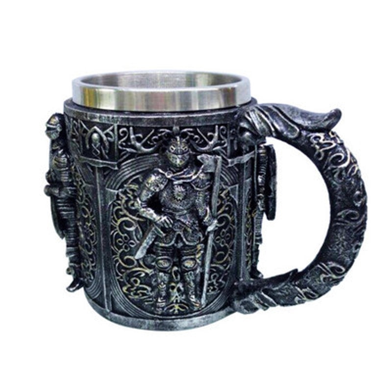 Halloween Retro Skull Stainless Steel Resin Water Bottle | Drinkware & Bottles