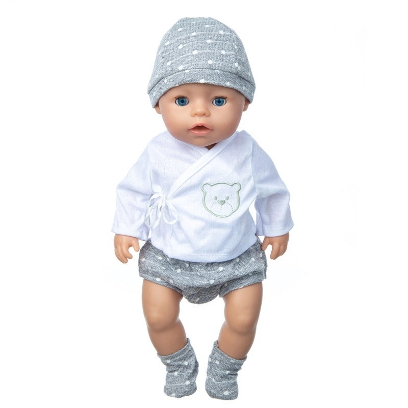 18 Inch American Girl Doll Outfit 4 Piece Set 43cm Baby Doll Clothes|Doll Clothes & Accessories