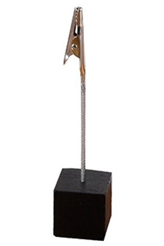 Original Wood Photo Clip Holder Vertical Note Display | Desktop Accessories