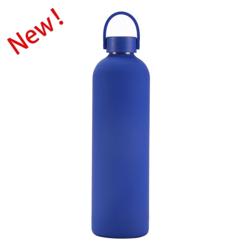 Stainless Steel Water Bottle Single Piece Casual Solid Color | Drinkware & Hydration