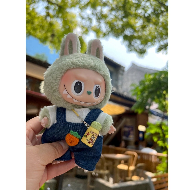 Macron Vinyl Blind Box Pendant 17cm Mini Clothes for Keychain Doll Accessories|Keychain Accessories