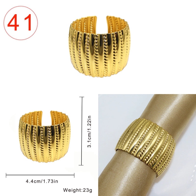 Stylish Geometric Metal Napkin Holder Single Piece|Home Decor & Kitchen Accessories