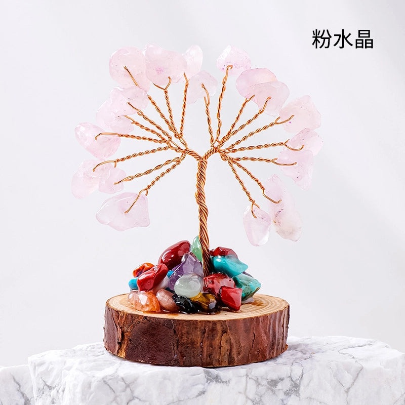 Minimalist Tree Crystal Ornament Decorative Artificial Home Accessories|Home Decor