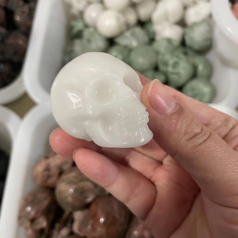 Halloween Punk Skull Natural Stone Jewelry | Accessories