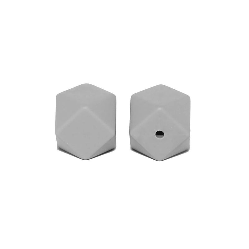 17mm Silicone Octagonal Beads for Pacifier Chains DIY Accessories | Baby & Mom Essentials