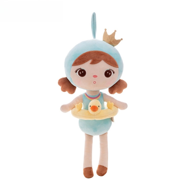 Metoo Keppel Plush Doll with Swimming Ring Soft Toy for Kids|Plush Toys and Dolls