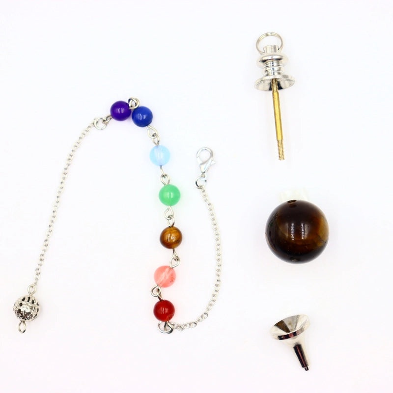 Minimalist Natural Stone Crystal Suncatcher Wind Chime Wall Hanging | Home Decor