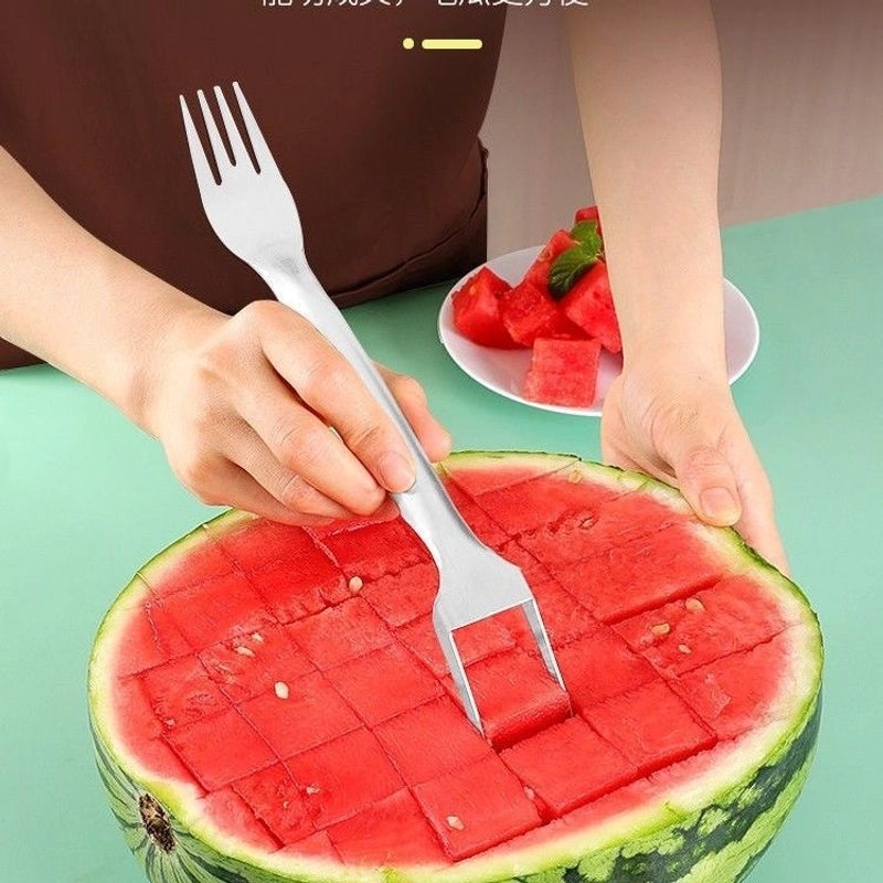 Stainless Steel Fruit Cutter Minimalist Design 1 Piece | Kitchen Tools & Gadgets