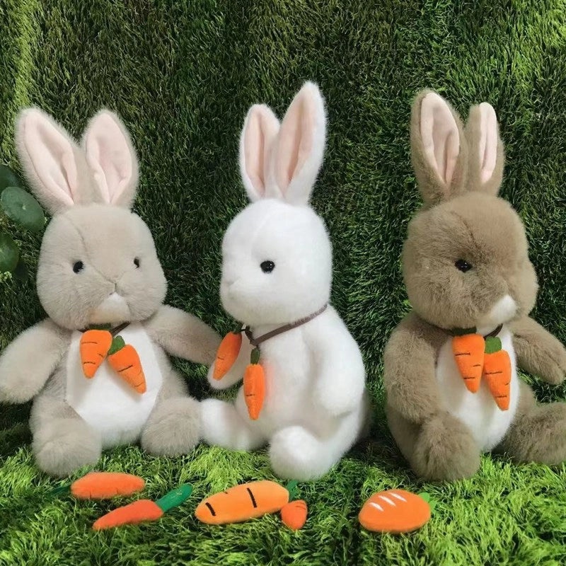 Cute Plush Rabbit Stuffed Toy with Soft PP Cotton Filling | Plush Toys & Stuffed Animals