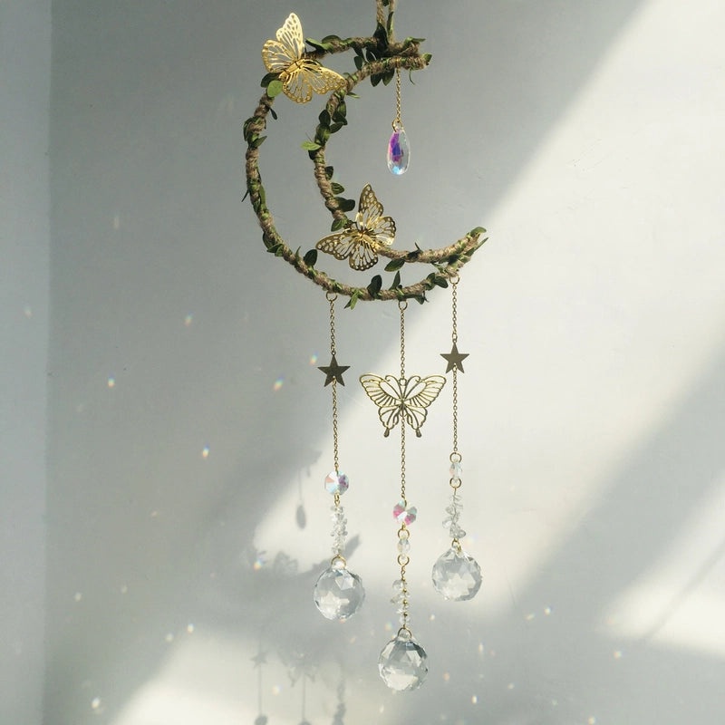 Crystal Butterfly Suncatcher Wall Decor for Home | Home Decor
