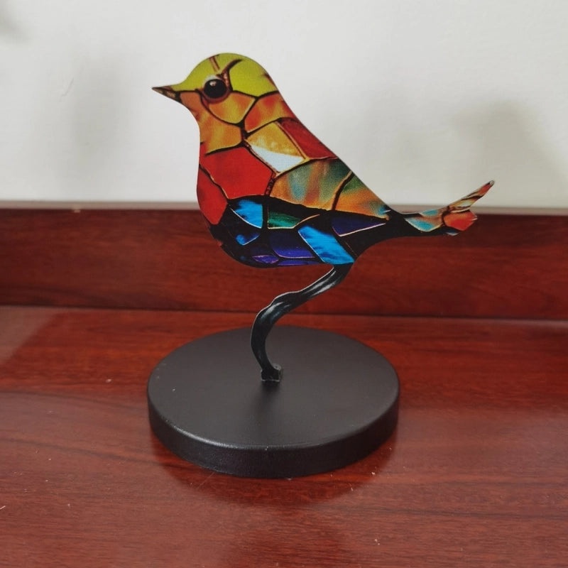 Casual Bird Acrylic Ornament Decorative Artificial Bird Figurine for Home Decor|Home Decor & Accessories
