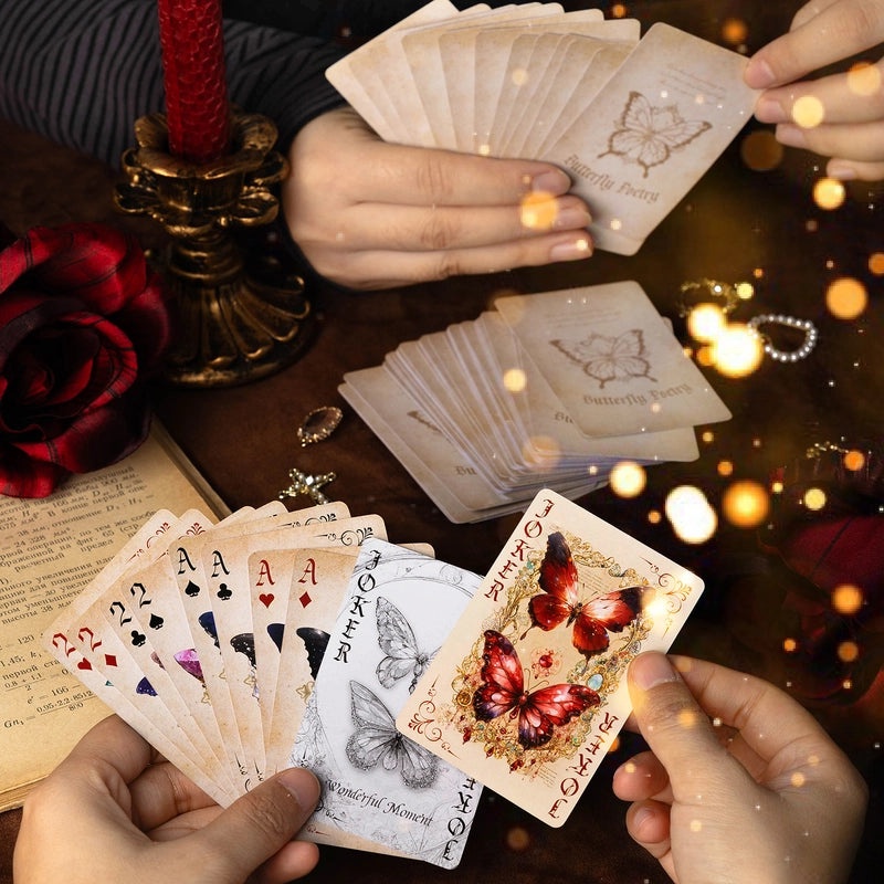 Butterfly Paper Toys Made from Playing Cards|Toys & Games
